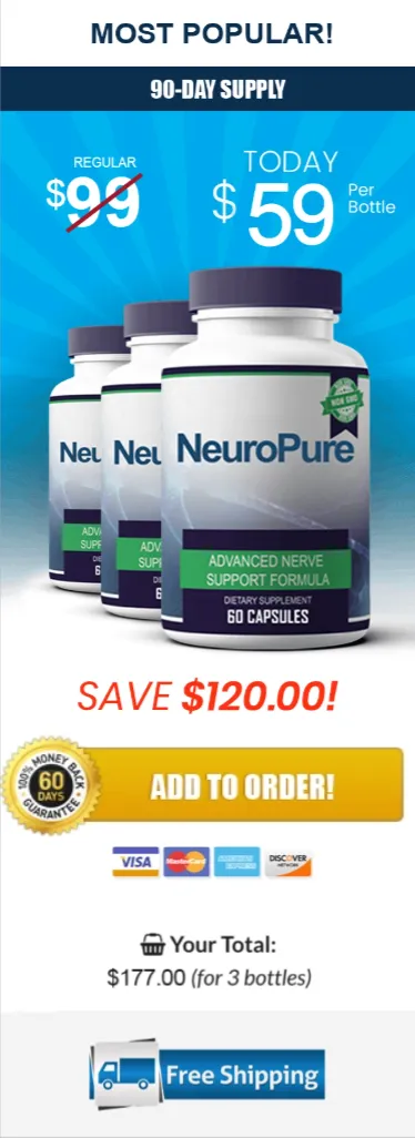 neuropure 3 bottles price