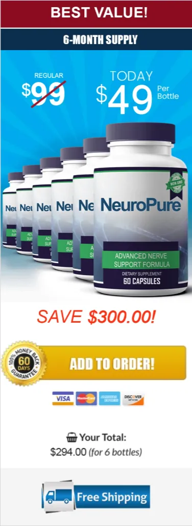 neuropure 6 bottles price